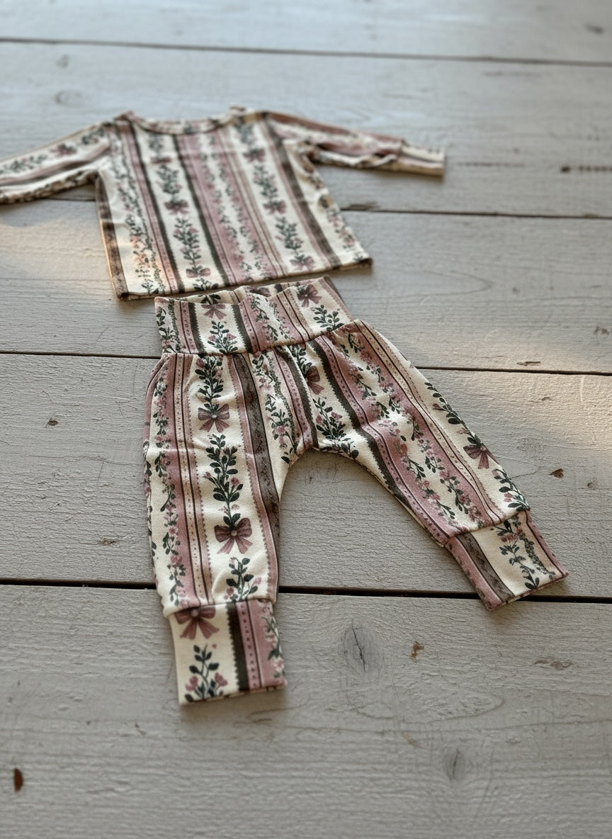 Botanical Stripe Set