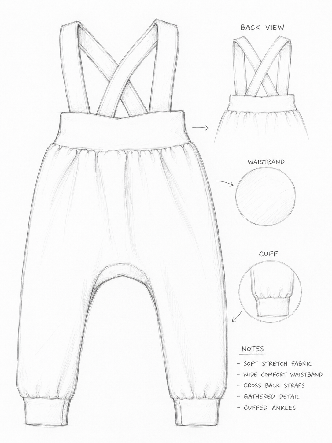 Suspender Pants - Made to Order