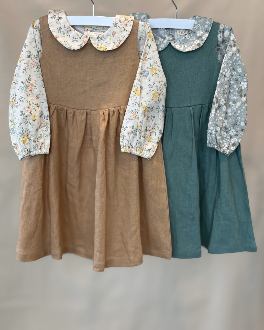 cotton blouse - cream ditsy floral