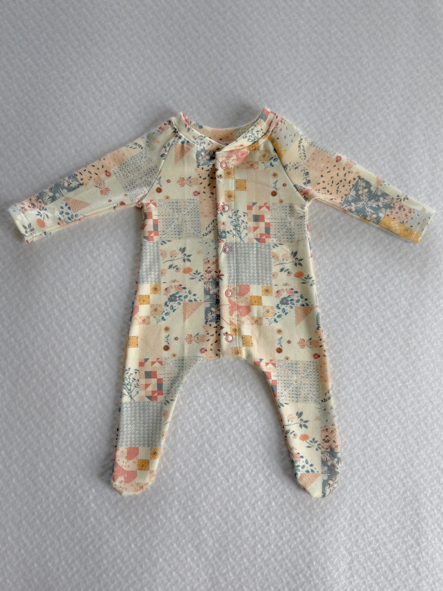 Duck Footie w/Snaps - Made to Order