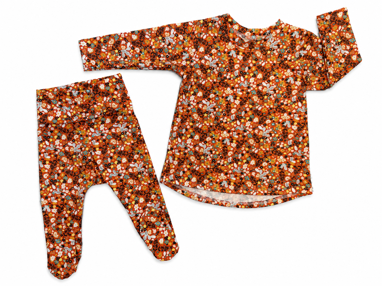 Foldover Footie Set - Made to Order