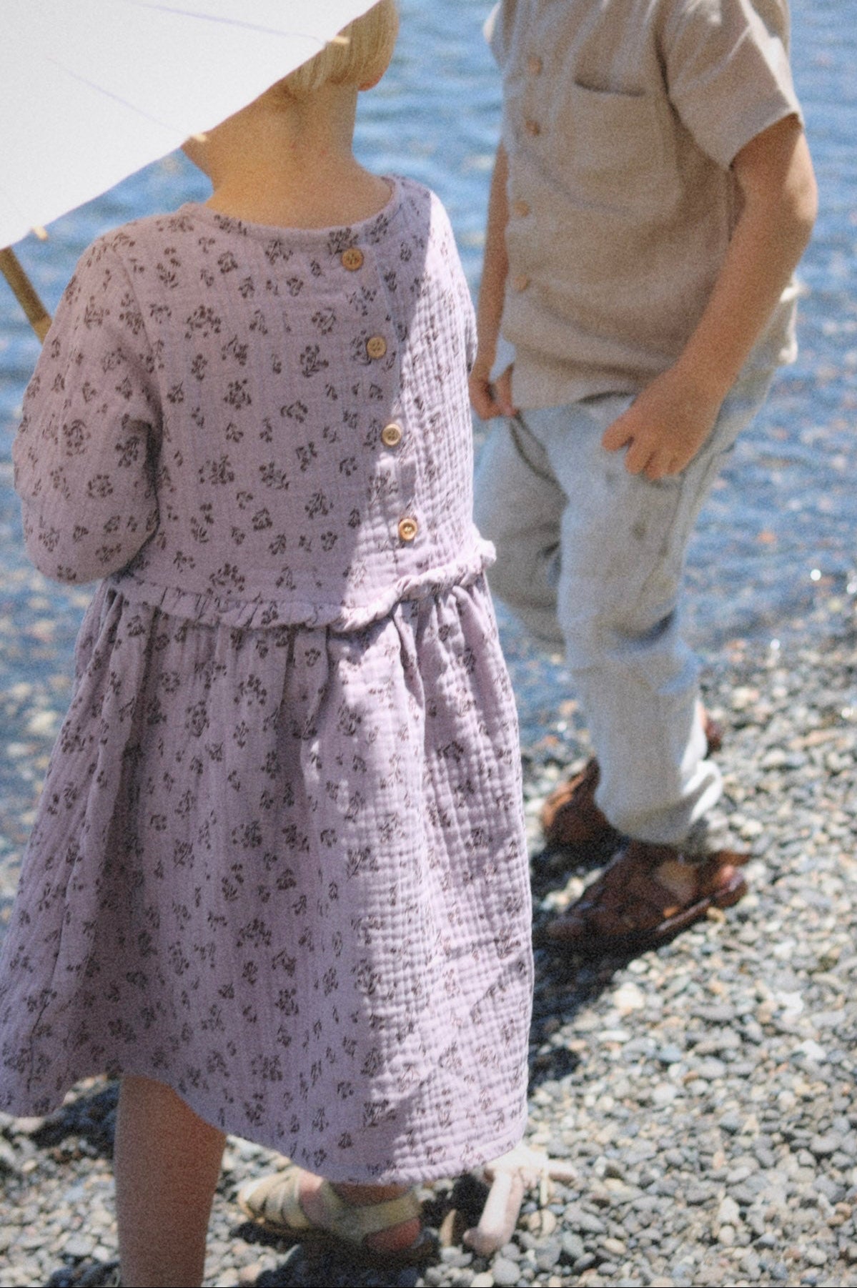 lavender 'lavender meadow' dress