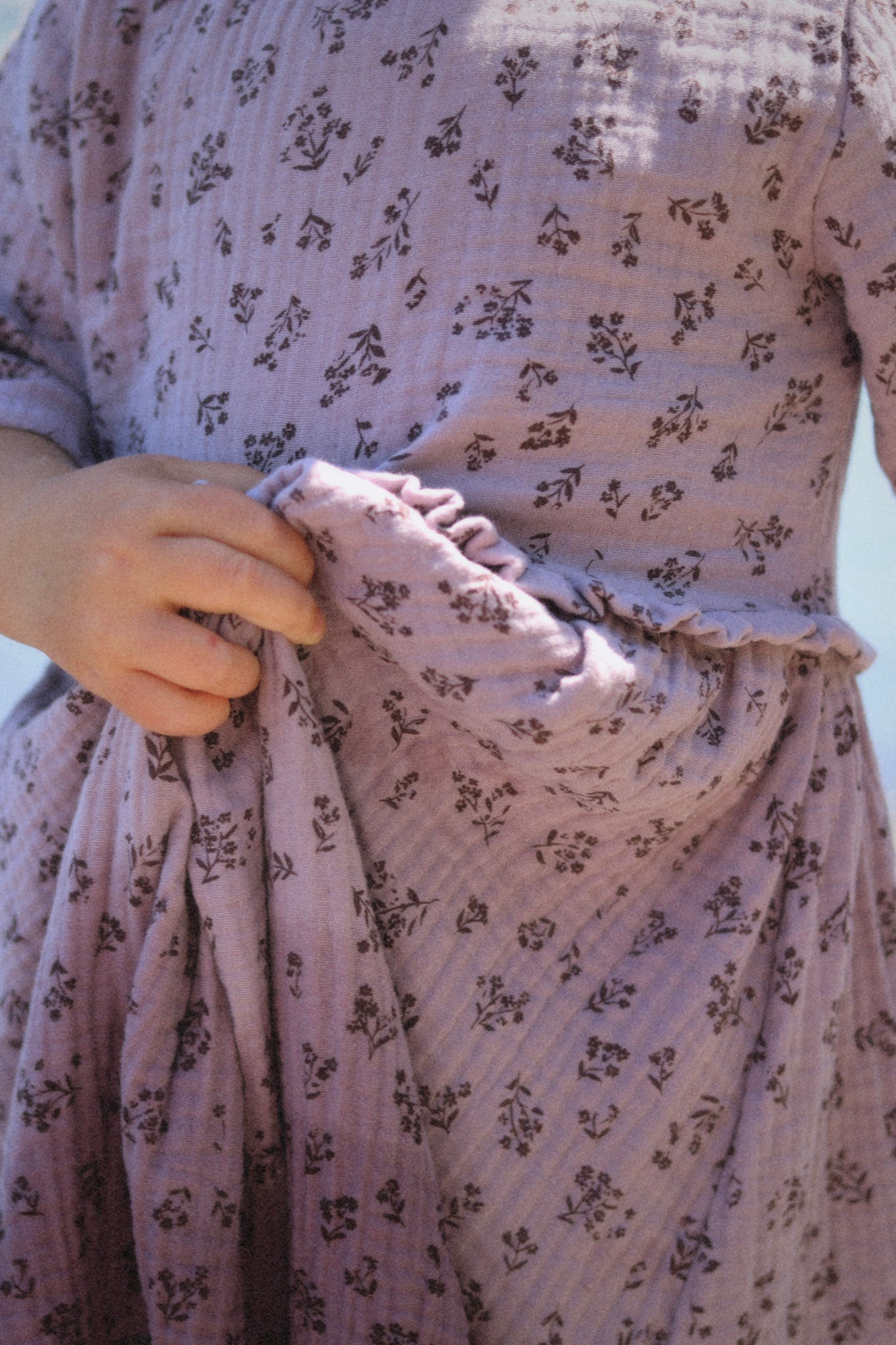 lavender 'lavender meadow' dress