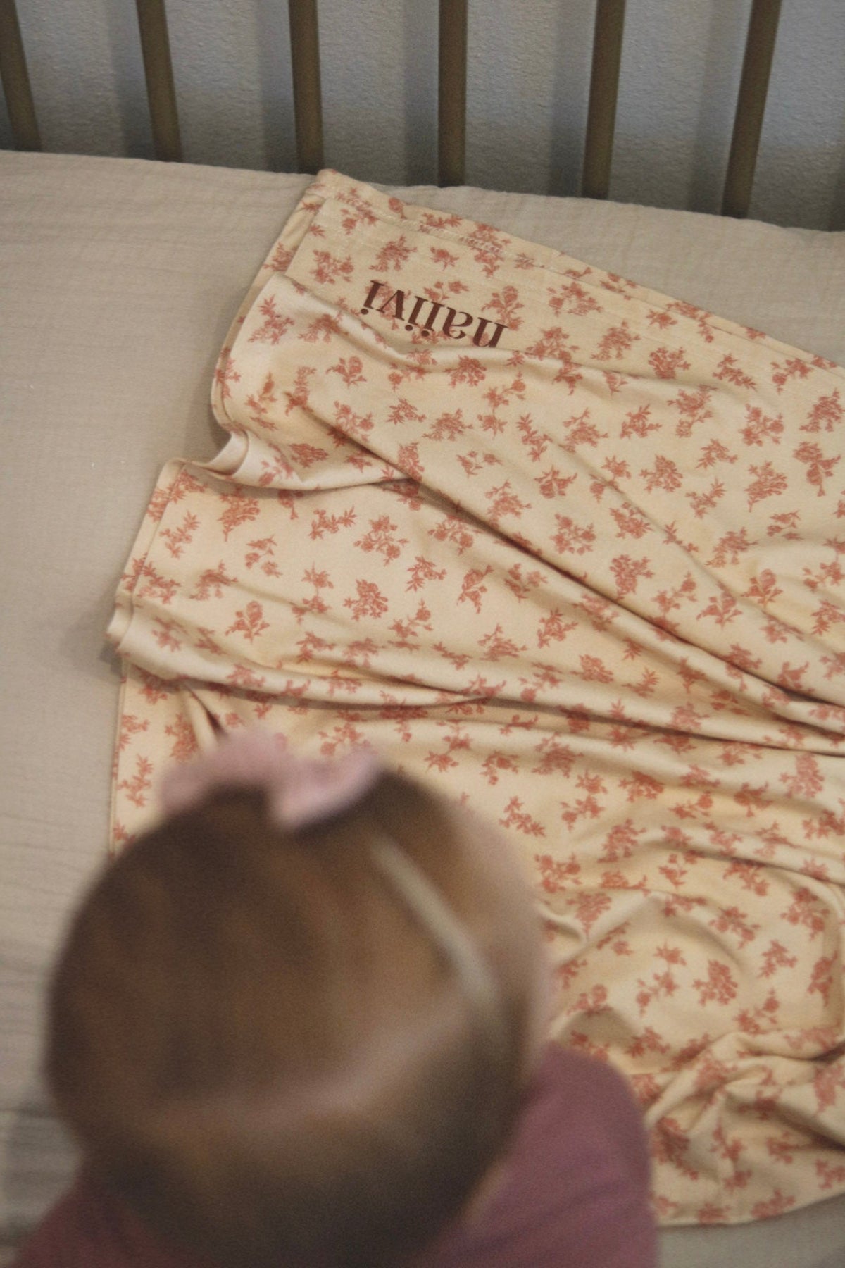 Rose Toile Swaddle