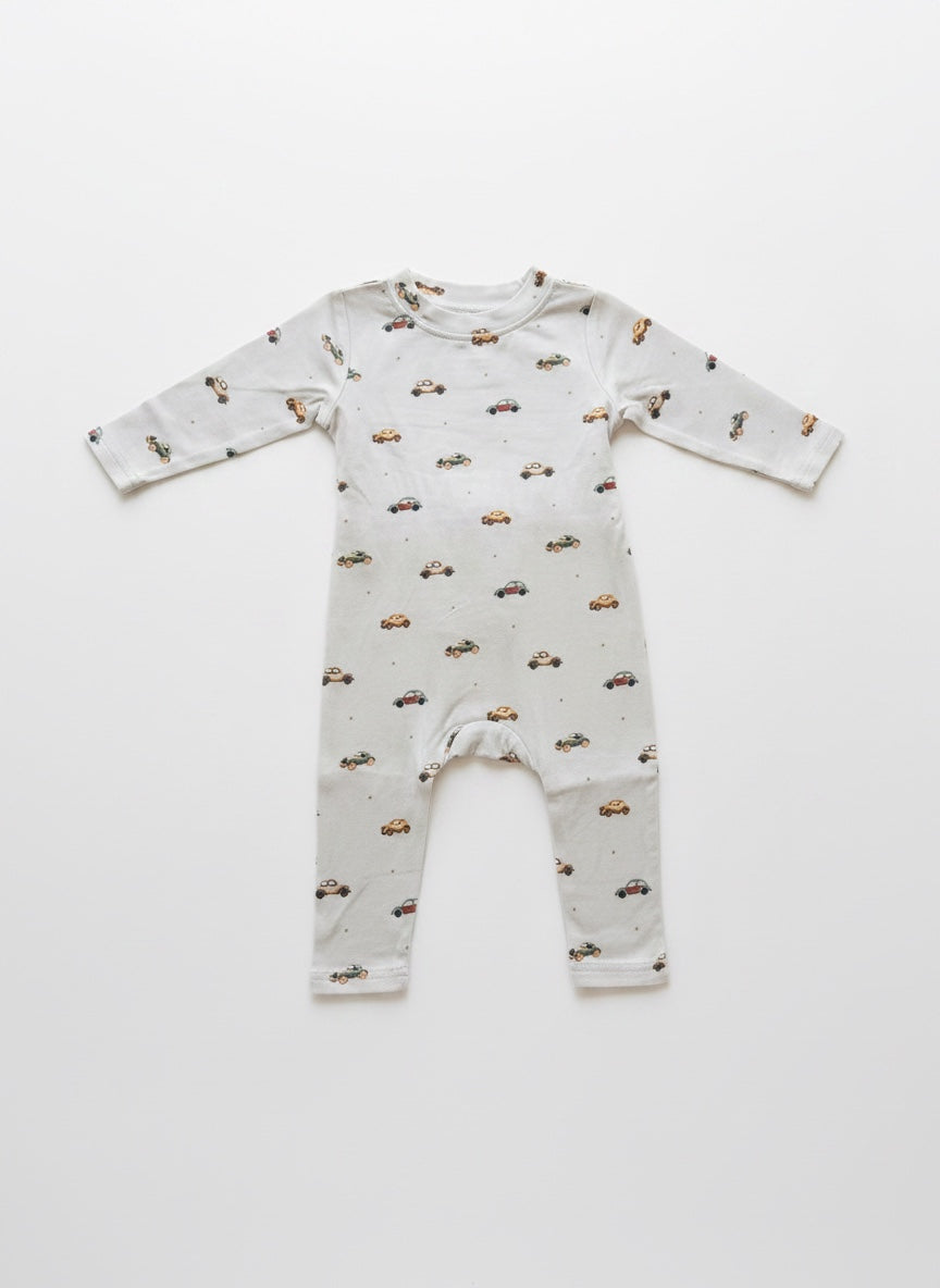Vintage Cars Romper